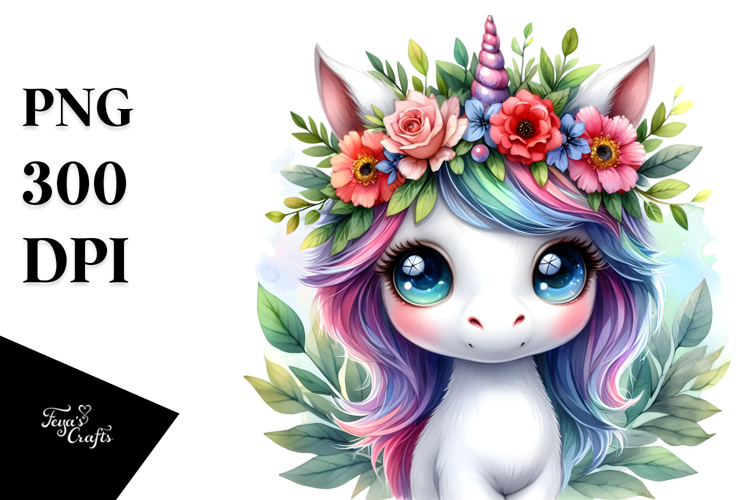 Unicorn Clipart Image 13
