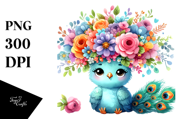 Peacock Clipart Image 14