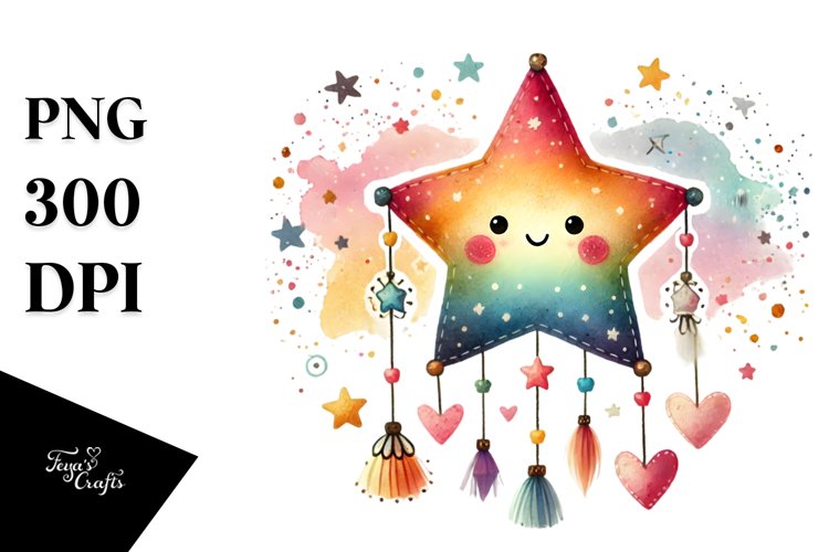 Cute Star Clipart Image 16