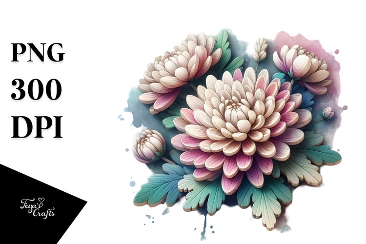 Glossy Transparent Chrysanthemum