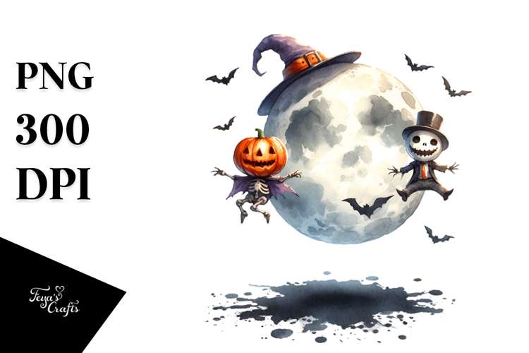 Transparent Halloween Clipart Image 8