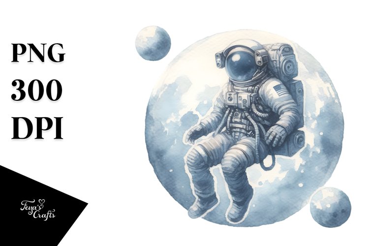 Astronaut Clipart Image 16