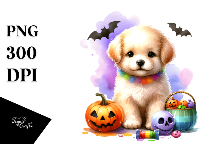 Simple Halloween Scenery in the Style of