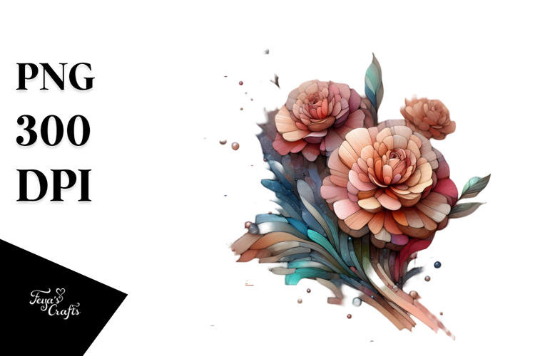 Abstract Shiny Crocus PNG