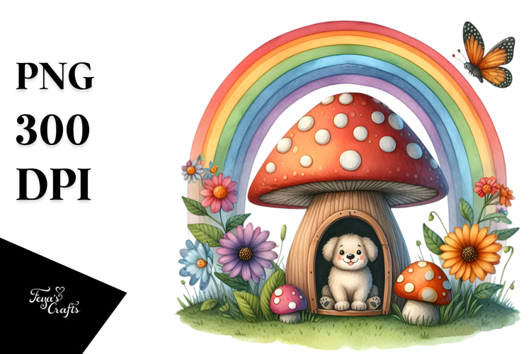 Mushroom Clipart Image 6