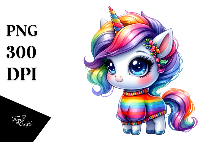 Unicorn Clipart Image 9