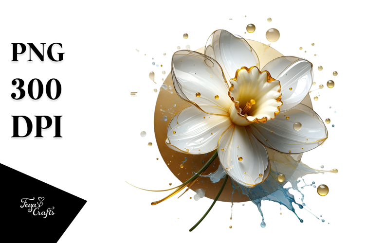 Daffodil Clipart Image 24