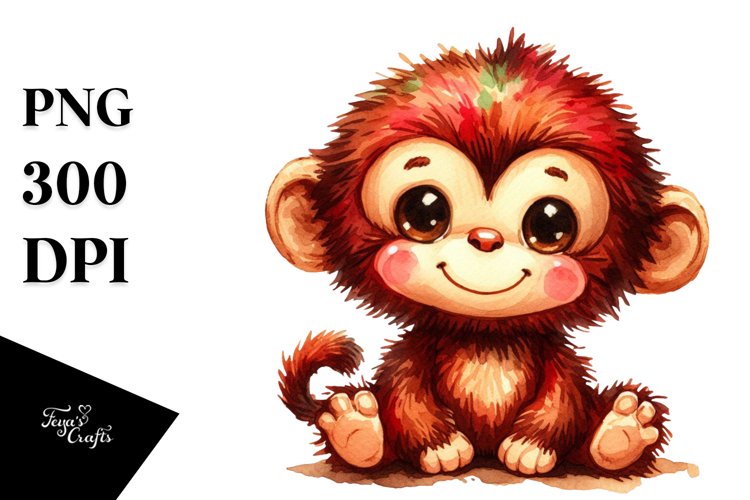Monkey Clipart Image 11