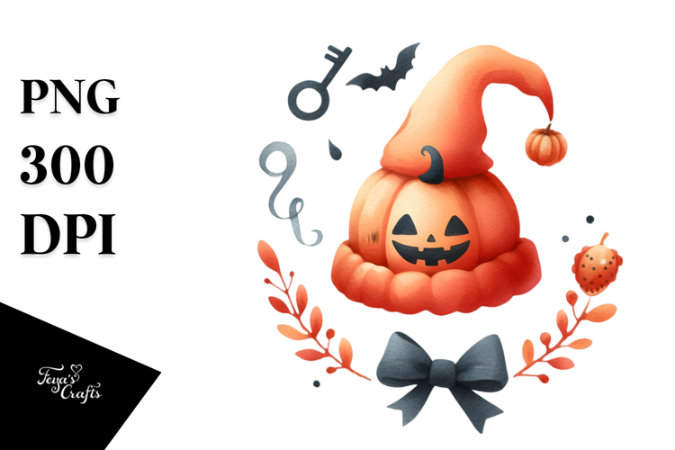 Simplistic Baby Hat Halloween PNG