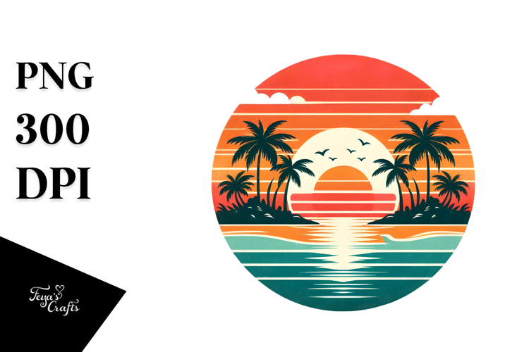 dancing, Tropical Sunset PNG
