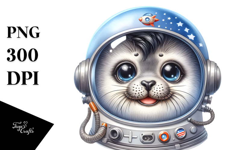 Astronaut Clipart Image 16