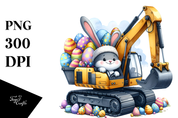 Excavator Clipart Image 11