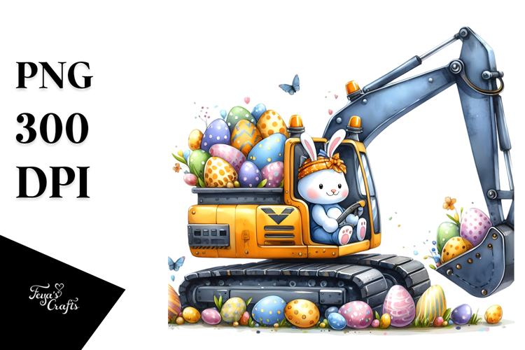 Excavator Clipart Image 10