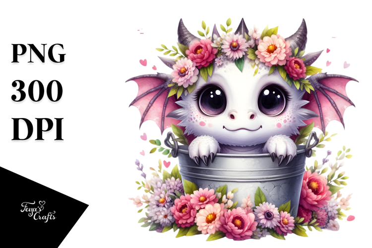 Cute Baby Dragon PNG