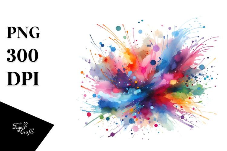 Splatter PNG Image 24