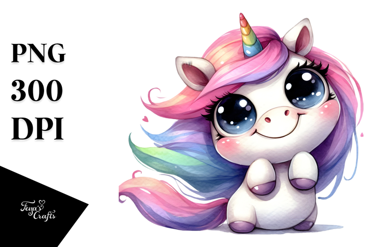 Funny Expressive Unicorn PNG