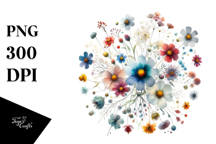 Easter Flowers Clipart Image 6