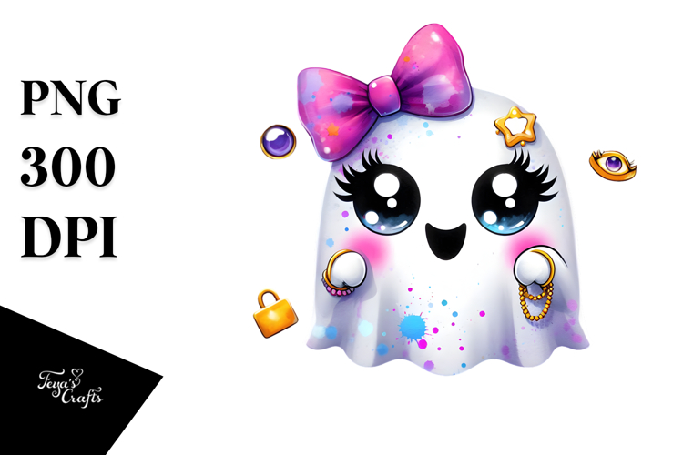Cute Ghost Png Image 8