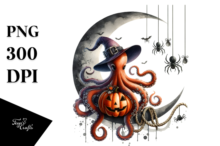 Octopus Clipart Image 4