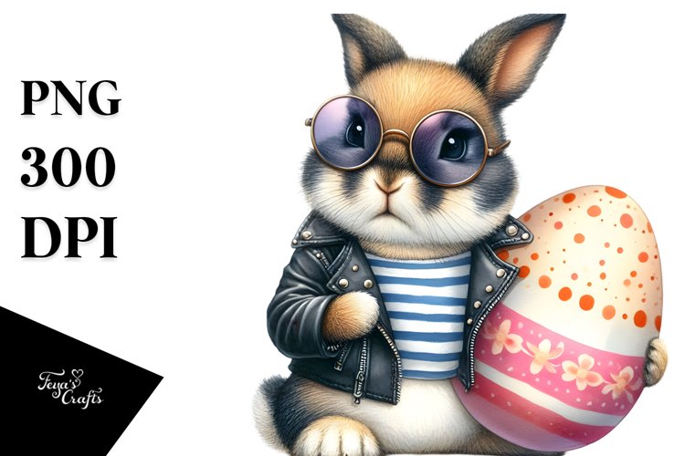 Loading Bunny with Egg PNG