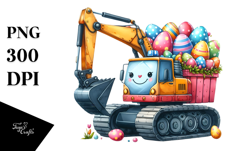 Excavator Clipart Image 9