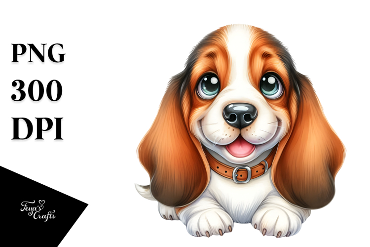 Basset Hound Clipart
