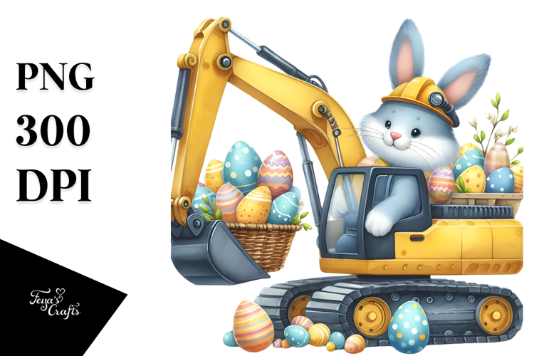 Excavator Clipart Image 8