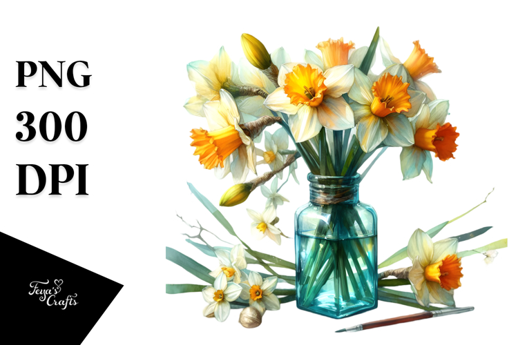 Daffodil Clipart Image 22