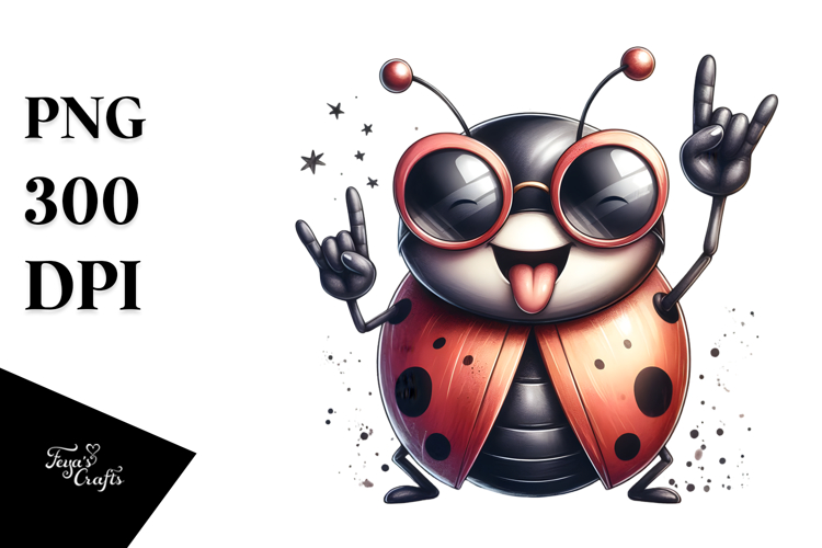 Ladybug Clipart Image 8