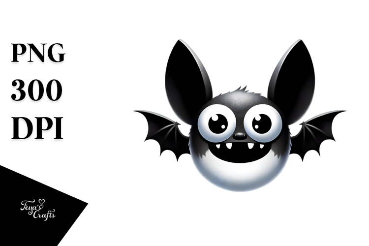 Artistic Bat PNG