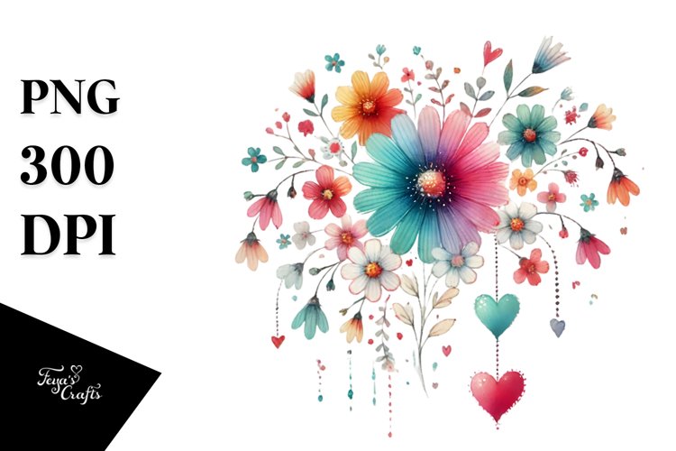Simple Flower Clipart Image 13