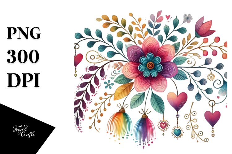 Simple Flower Clipart Image 12