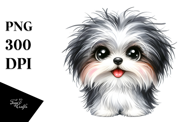 Happy Havanese, Adorable PNG
