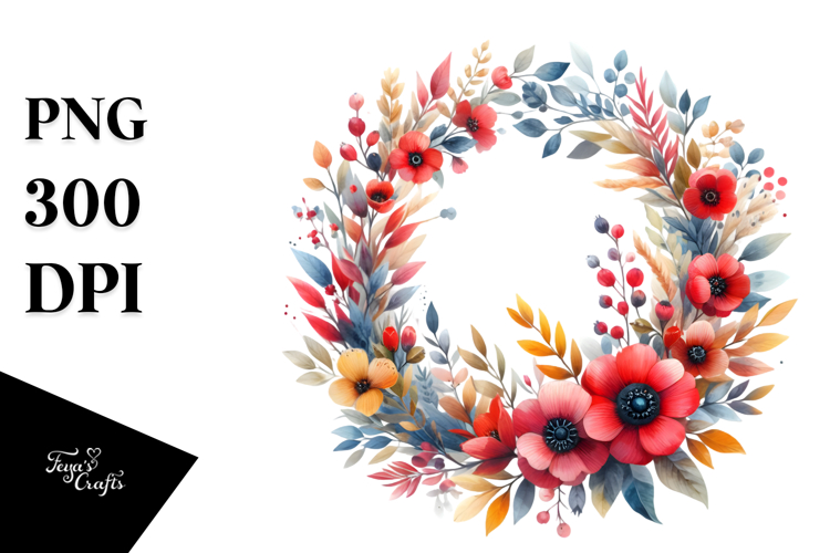 Flower Sticker Png Image 4