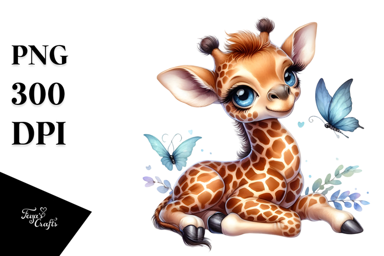 Giraffe Clipart Image 21