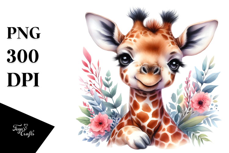 Giraffe Clipart Image 20
