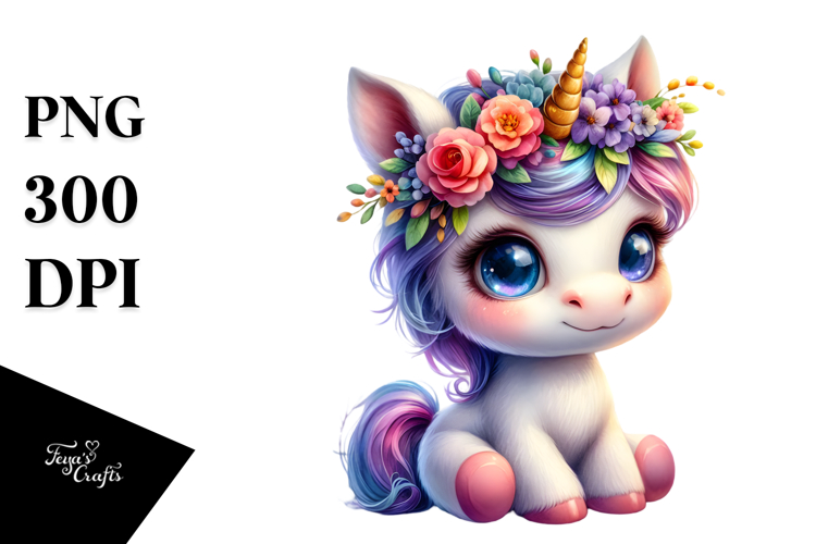Unicorn Clipart Image 16
