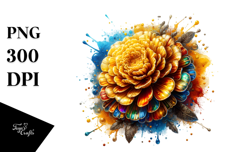 Marigold Clipart Image 20