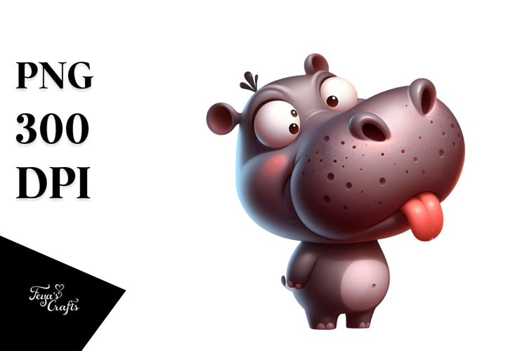 Hippo Clipart Image 15