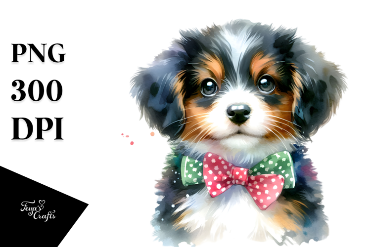 Colorful Watercolor of Cute Dog, 20 oz Tumbler