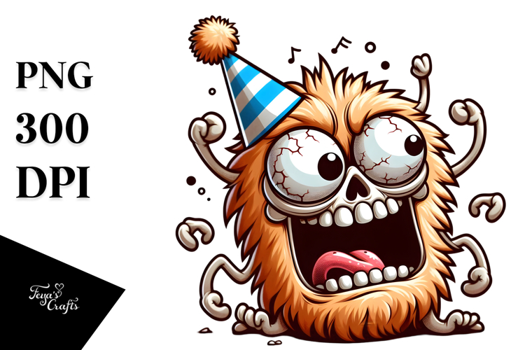 Sugar Skull Birthday Hat PNG