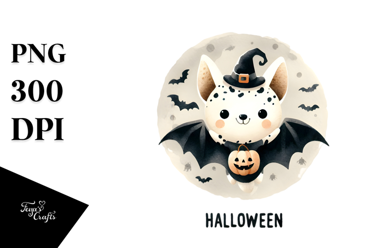 Cute Bat Clipart Image 3