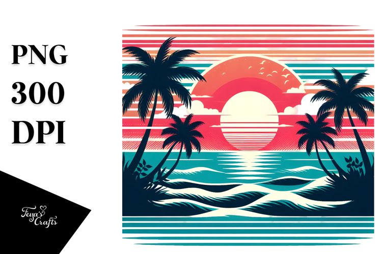 Sunset Clipart Image 6