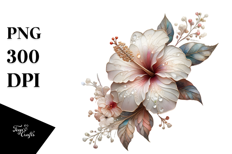Hibiscus Flower Clipart Image 2