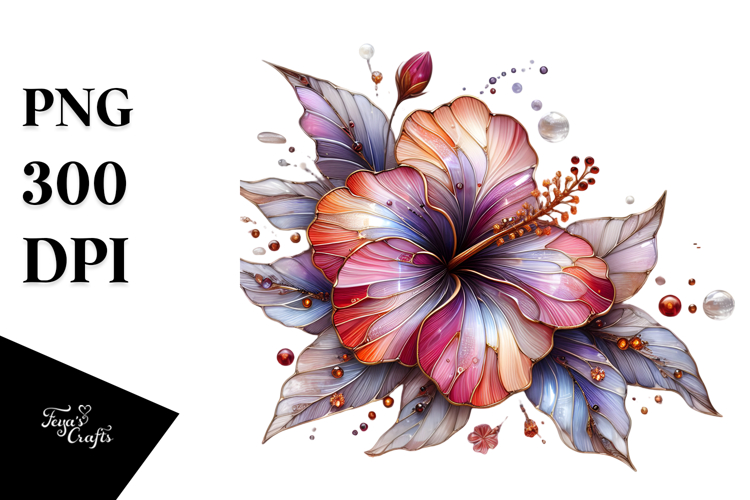 Hibiscus Flower Clipart Image 4