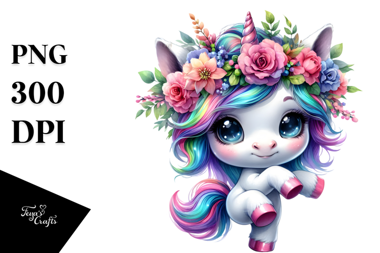 Unicorn Clipart Image 15