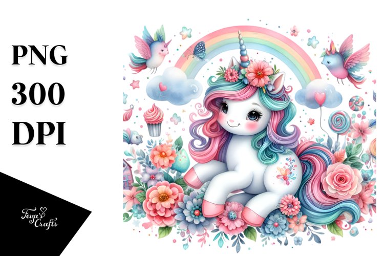Unicorn Clipart Image 7