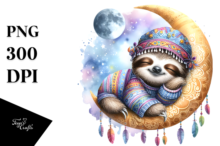 Sloth Clipart Image 5