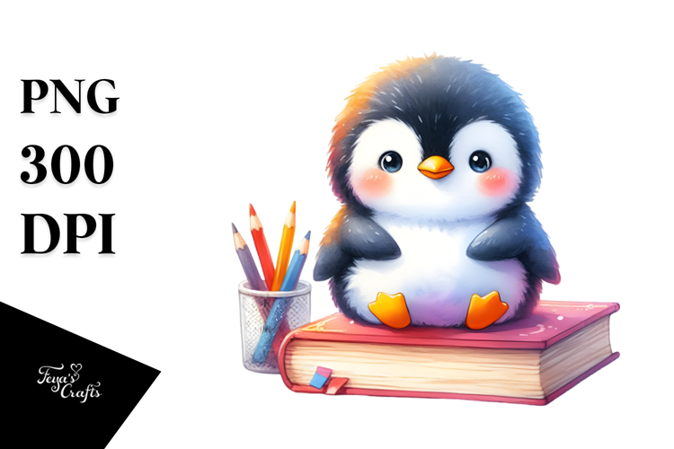 Penguin Clipart Image 10