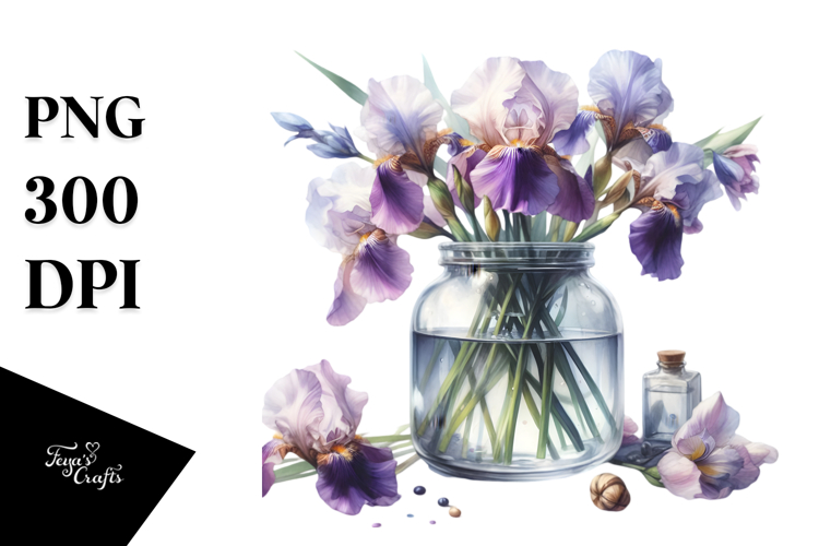 Iris Clipart Image 20